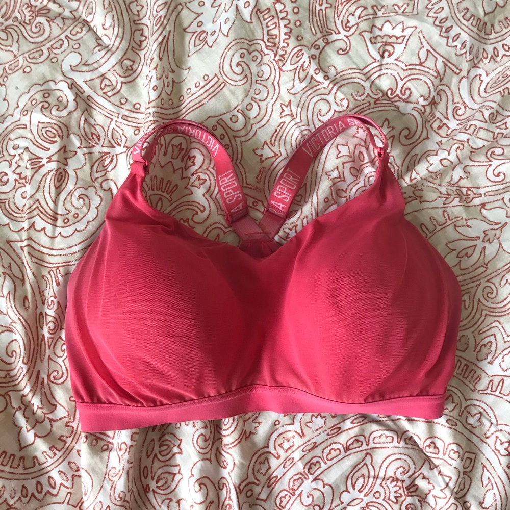 Hot Pink Victoria’s Secret Sports Bra 34DD